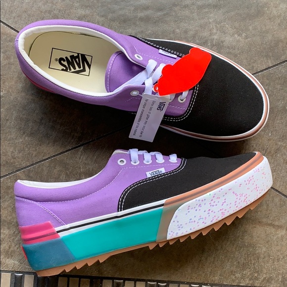 Vans Shoes Vans Era Stacked Confetti Fairy Wrnseagr Mens Poshmark